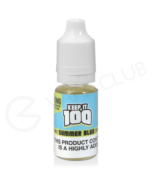 Summer Blue Nic Salt E-Liquid by Keep It 100 Salts