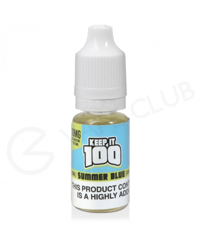Summer Blue Nic Salt E-Liquid by Keep It 100 Salts