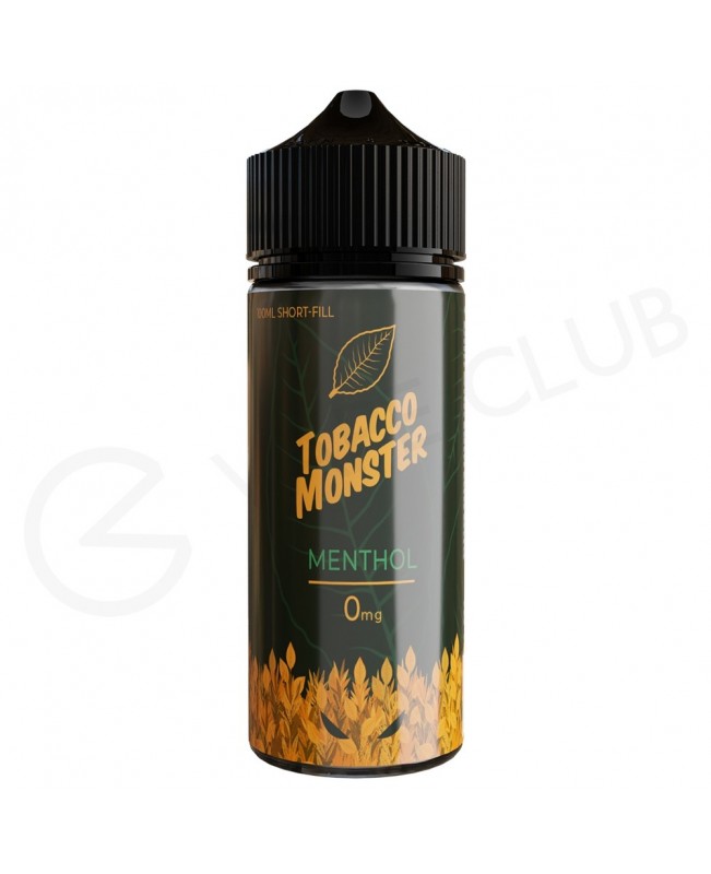 Menthol Tobacco Shortfill E-Liquid by Tobacco Monster 100ml