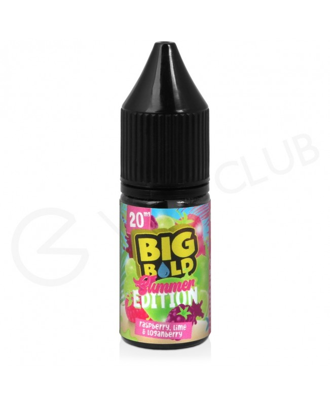 Raspberry Lime & Loganberry Nic Salt E-Liquid by Big Bold