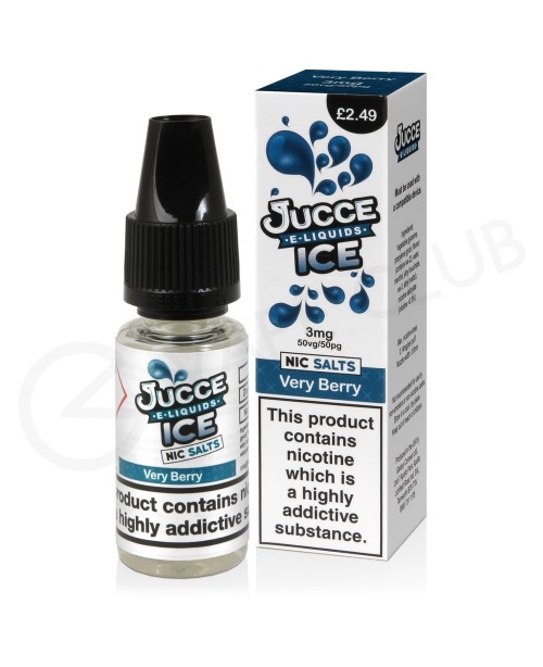 Very Berry Nic Salt E-Liquid by Jucce Ice