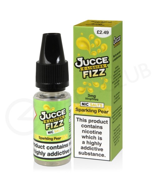Sparkling Pear Nic Salt E-Liquid by Jucce Fizz
