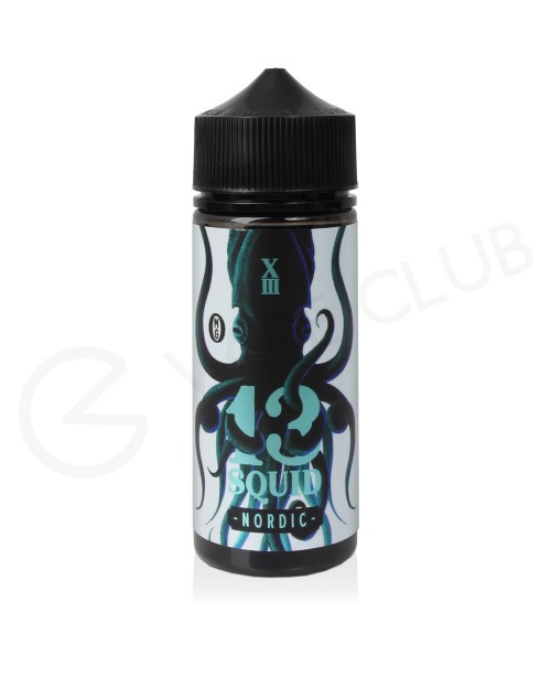 Nordic Shortfill E-Liquid by 13 Squid 100ml