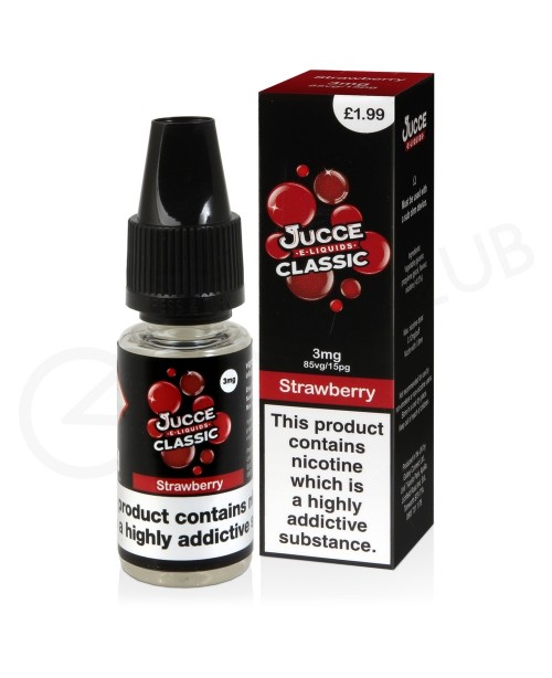 Strawberry E-Liquid by Jucce Classic