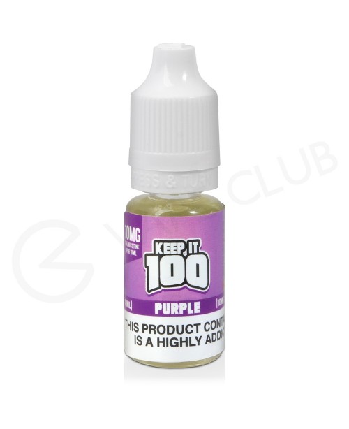 Purple Nic Salt E-Liquid by Keep It 100 Salts
