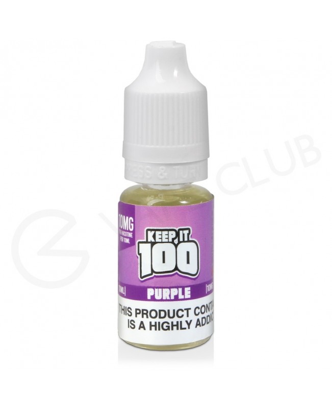 Purple Nic Salt E-Liquid by Keep It 100 Salts
