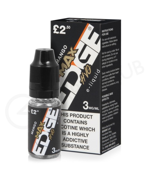 Mango Ice Menthol E-Liquid by Edge Max HVG