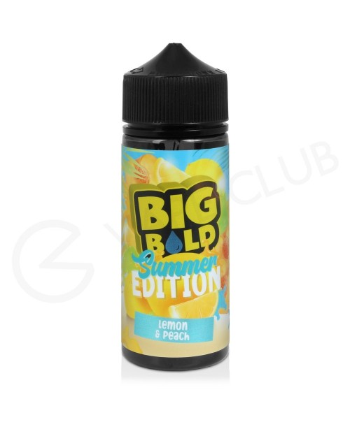 Lemon & Peach Shortfill E-Liquid by Big Bold S...