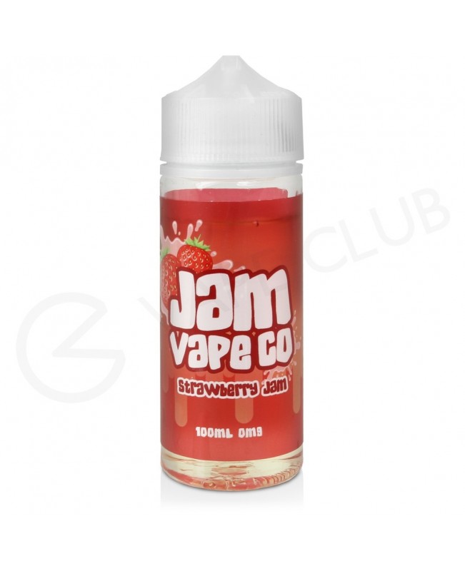 Strawberry Jam Shortfill E-Liquid by Jam Vape Co. 100ml