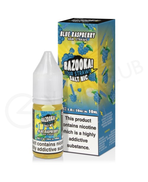 Blue Raspberry Sours Nic Salt E-Liquid by Bazooka