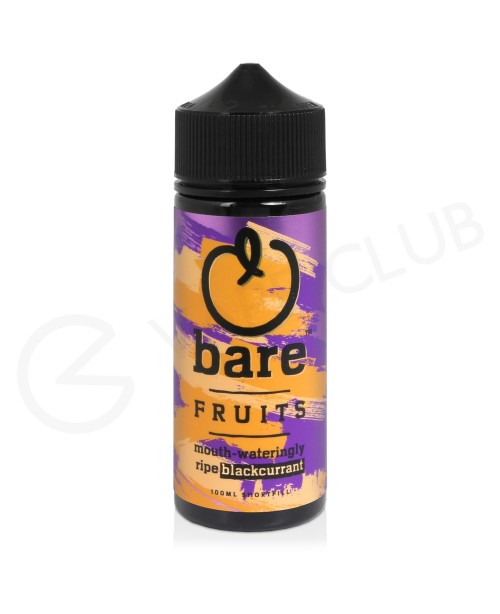 Blackcurrant Shortfill E-Liquid by Bare Fruits 100...