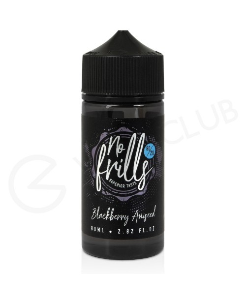 Blackberry Aniseed Shortfill E-Liquid by No Frills...