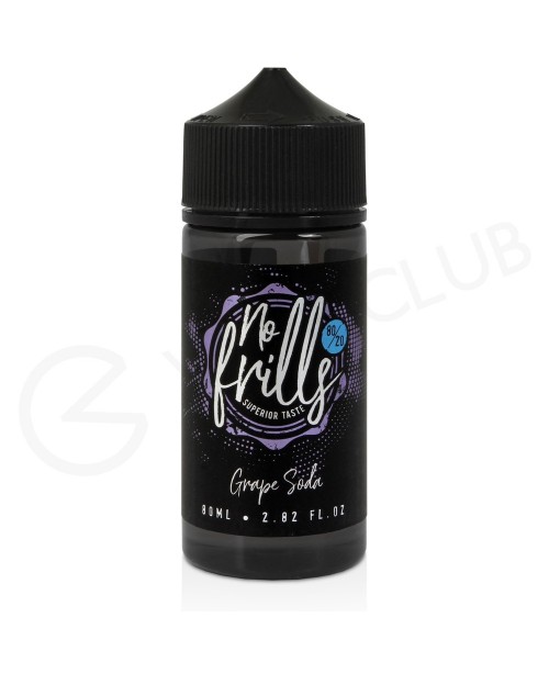 Grape Soda Shortfill E-Liquid by No Frills 80ml