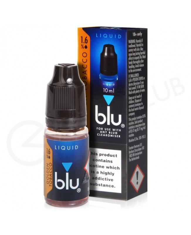 Golden Tobacco eLiquid by Blu
