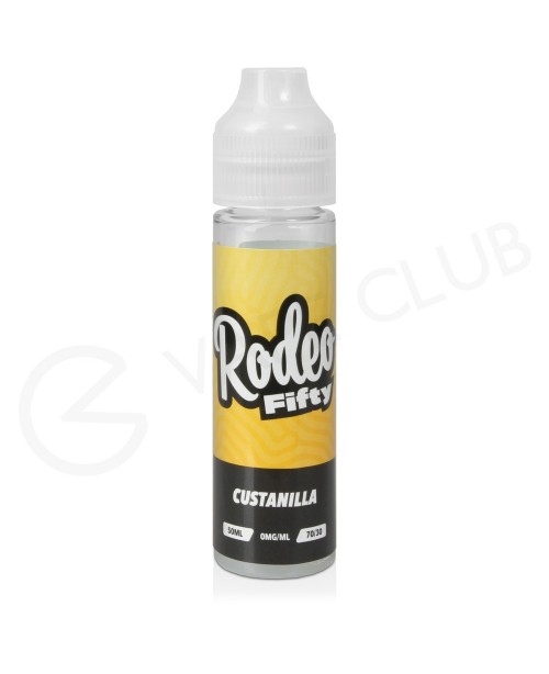 Custanilla Shortfill E-Liquid by Rodeo Fifty 50ml