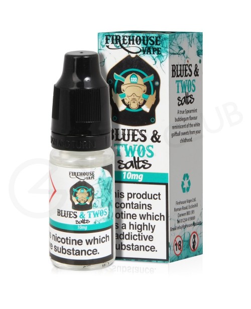 Blues & Twos Nic Salts E-liquid by Firehouse V...