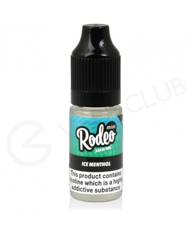 Ice Menthol E-Liquid by Rodeo Mini