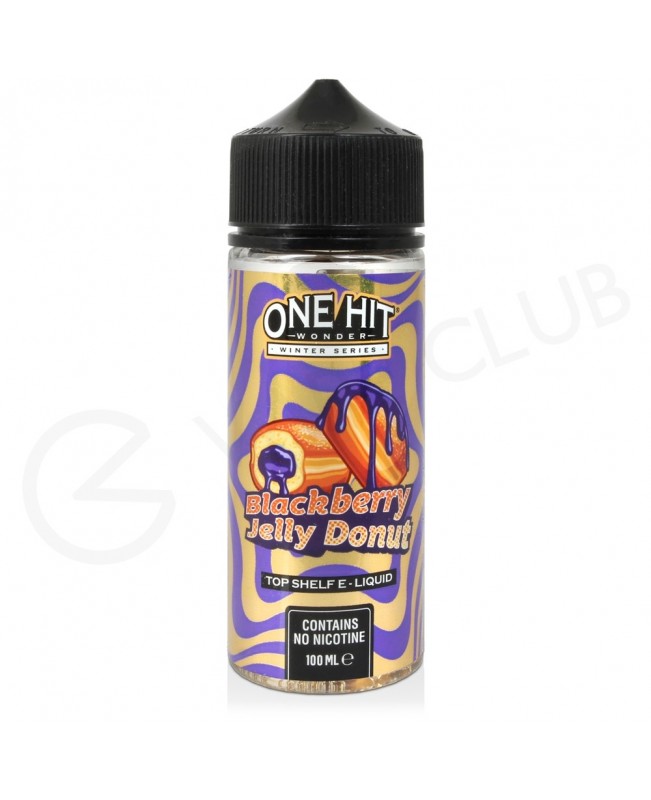 Blackberry Jelly Donut Shortfill E-Liquid by One Hit Wonder 100ml