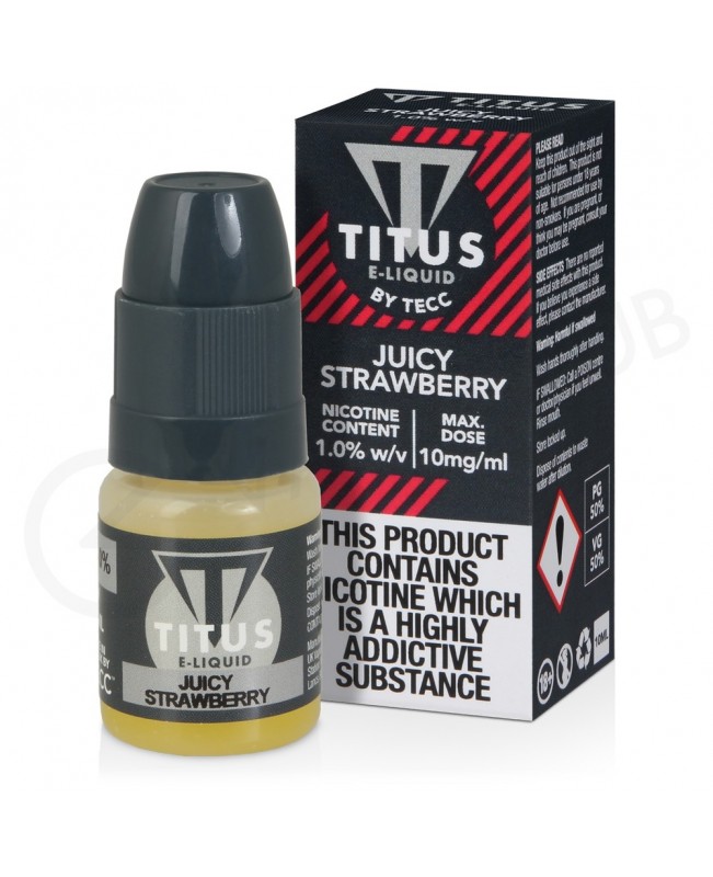Juicy Strawberry E-Liquid by Titus