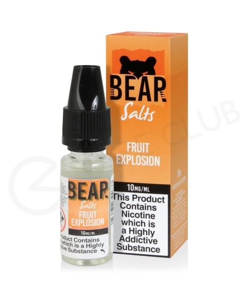 Fruit Explosion Nic Salt E-Liquid by Bear Salts