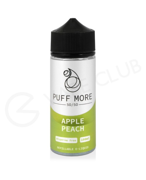 Apple Peach Shortfill E-Liquid by Puff More 100ml