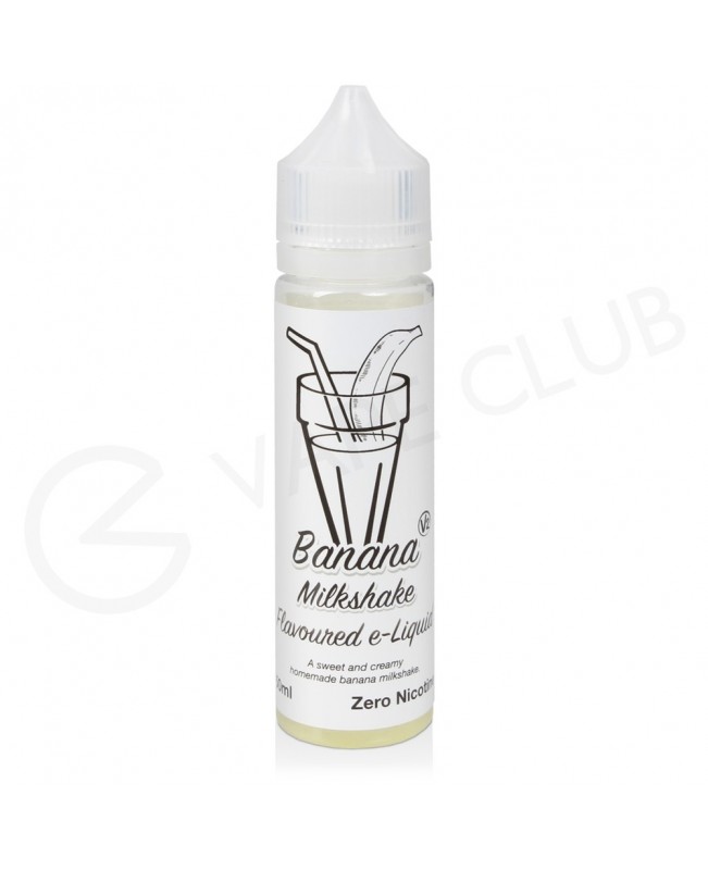 Banana Milkshake V2 Shortfill E-Liquid by Eco Vape 50ml