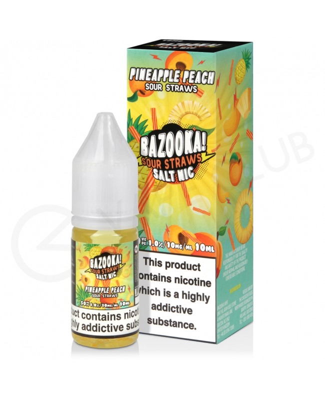 Pineapple Peach NIc Salt E-Liquid by Bazooka