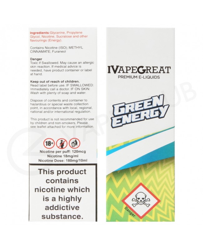 Green Energy E-Liquid by IVG Crushed 50/50