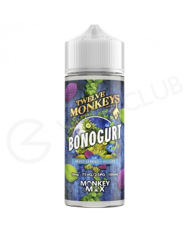 Bonogurt Shortfill E-Liquid by Twelve Monkeys 100ml