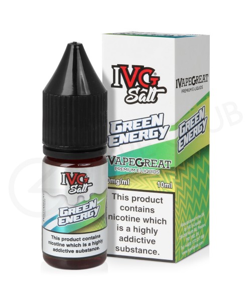 Green Energy Nic Salt E-Liquid by IVG Crushed