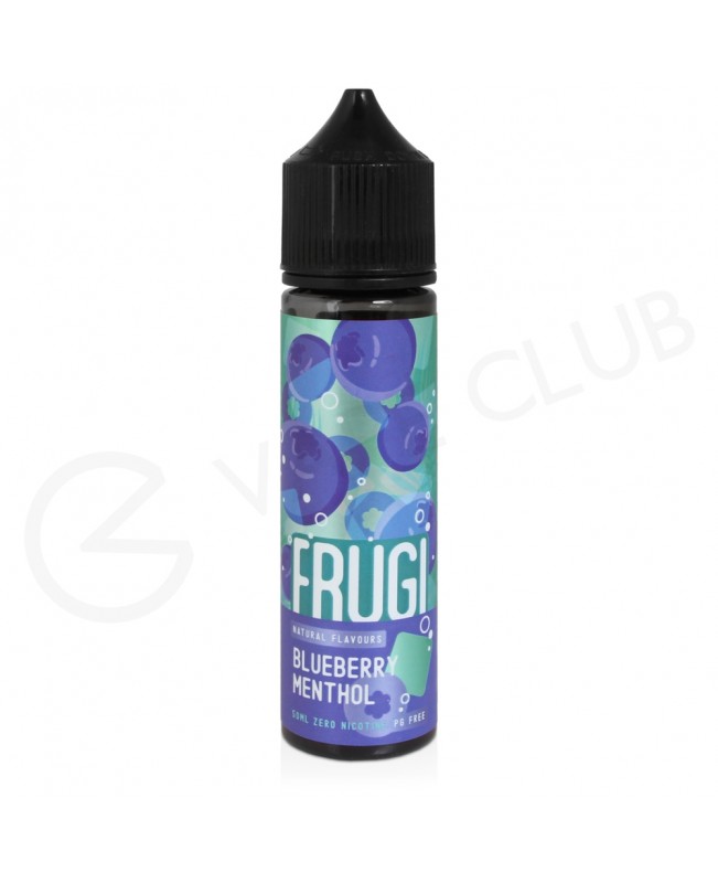 Blueberry Menthol Natural Shortfill E-Liquid by Frugi 50ml