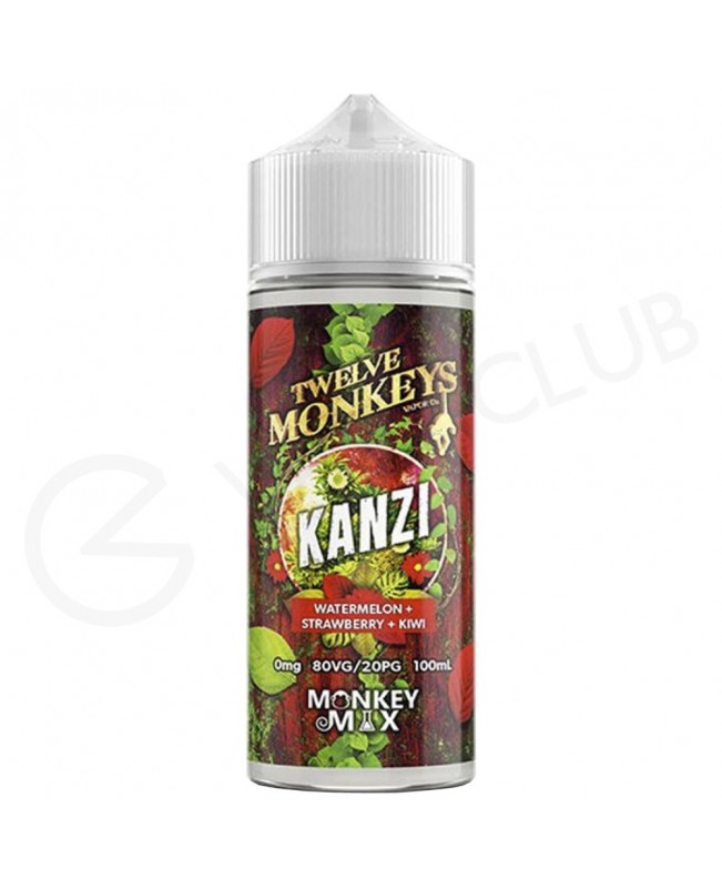 Kanzi Shortfill E-Liquid by Twelve Monkeys 100ml