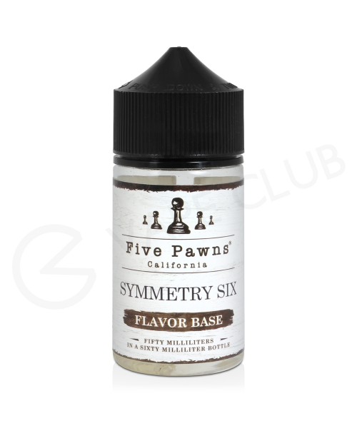 Symmetry Six Flavour Base Shortfill E-Liquid by Fi...