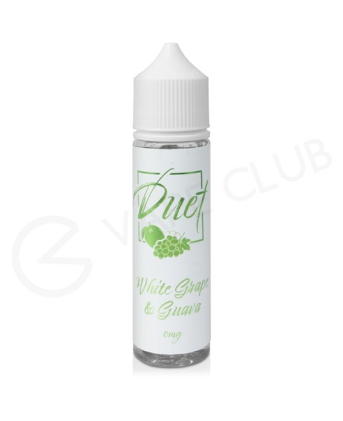 White Grape & Guava Shortfill E-Liquid by Duet...