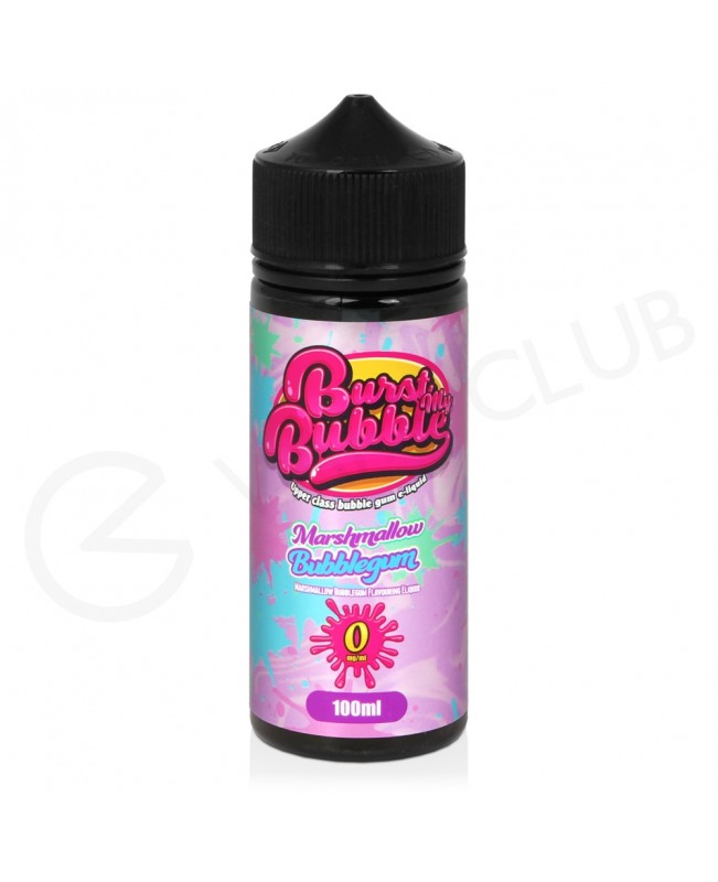 Marshmallow Bubblegum Shortfill E-Liquid by Burst My Bubble 100ml
