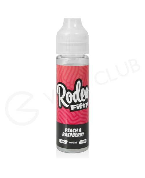 Peach & Raspberry Shortfill E-Liquid by Rodeo ...