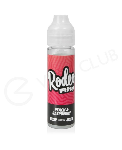 Peach & Raspberry Shortfill E-Liquid by Rodeo ...