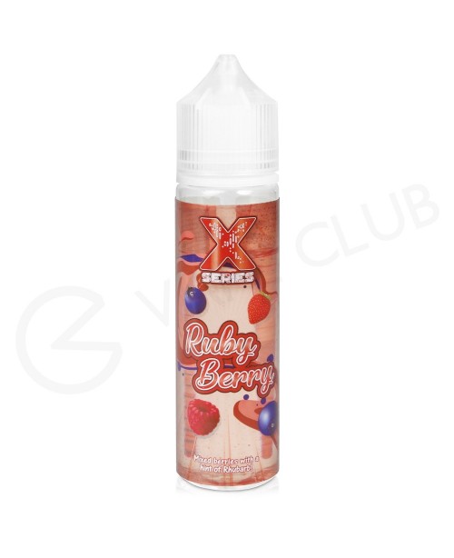 Ruby Berry Shortfill E-Liquid by X Series 50ml